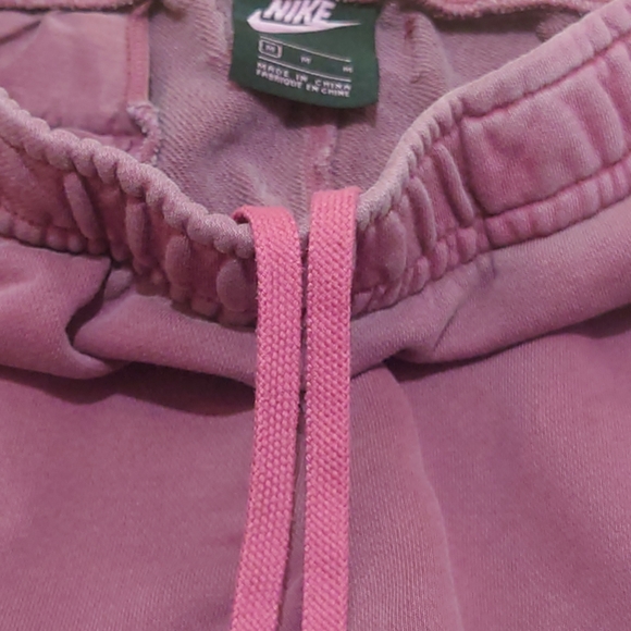 Nike Sportswear Tracksuit Bottoms Joggers Cotton Men's Medium W30 Pink Purple - Picture 7 of 14